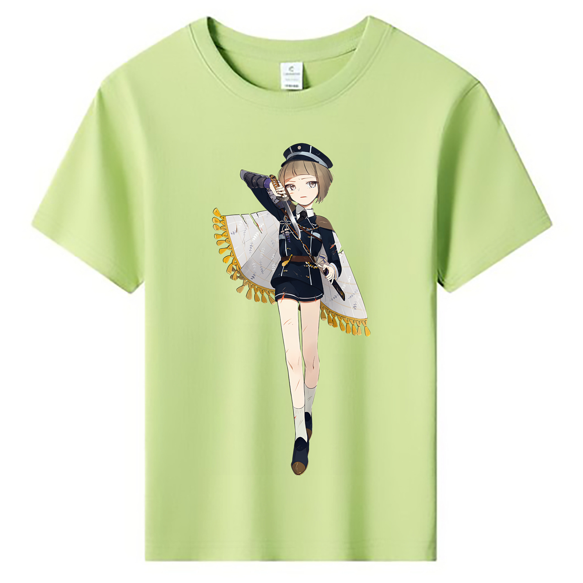 （画像用） 刀剣乱舞 Touken Ranbu 綿100％キッズTシャツ（フロントプリント）